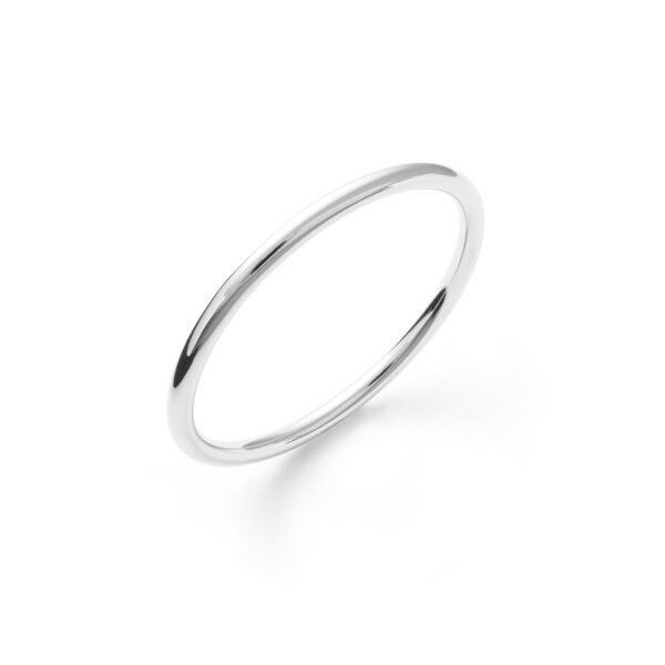 Bracciale argentato Line