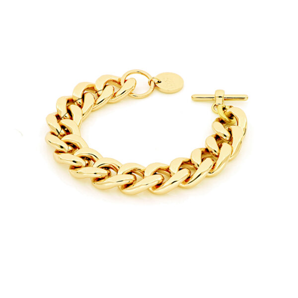 Bracciale Groumette in bronzo dorato