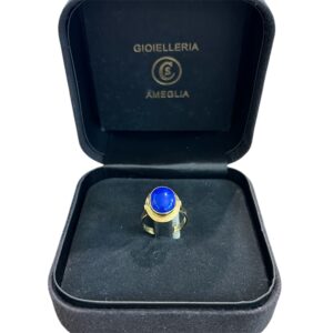 Anello in oro e lapis
