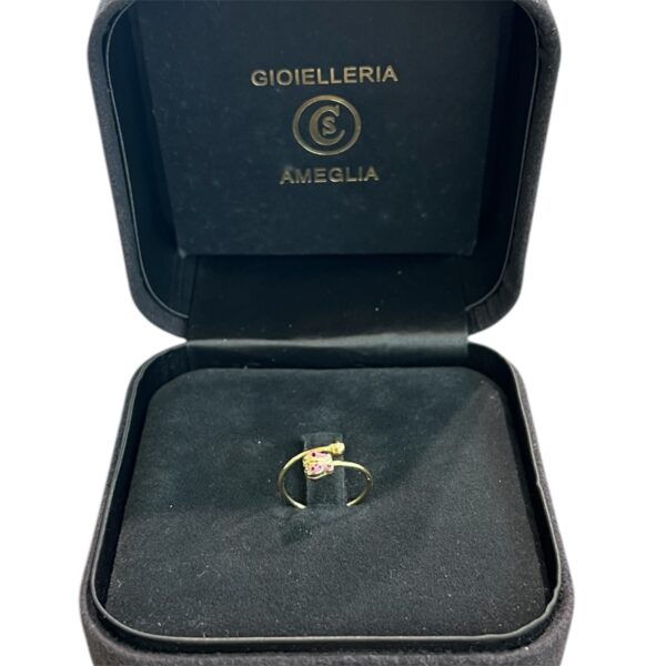 Anello con farfalla - immagine 2