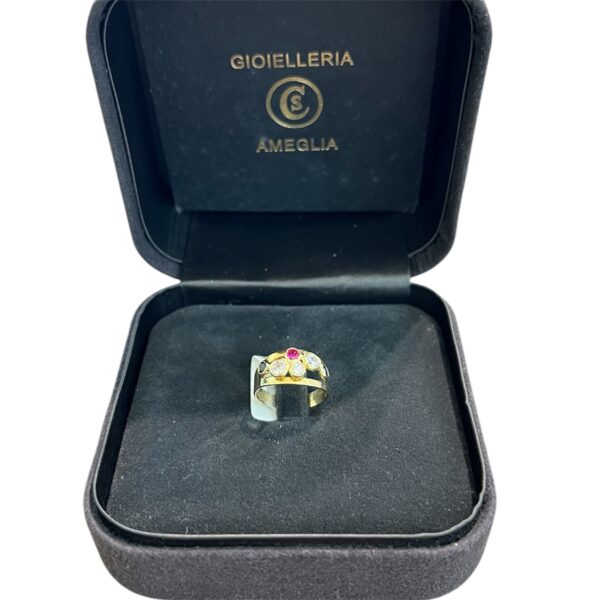 Anello con tormaline - immagine 2