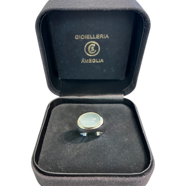 Anello acqua marina milk - immagine 2