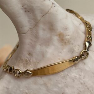 Bracciale targhetta