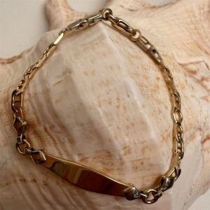 Bracciale targhetta