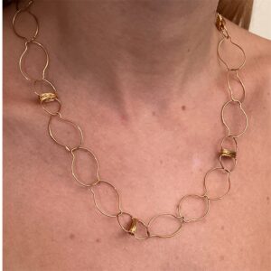 Collana maglia aperta