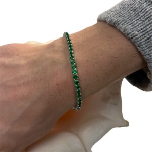 Tennis argento verde