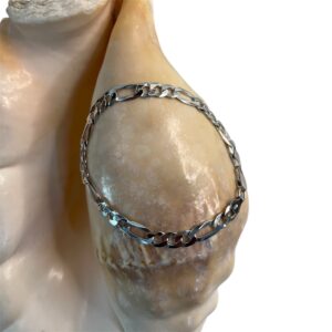 Bracciale in argento groumette