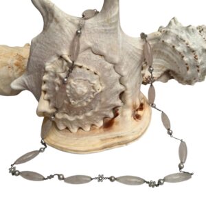 Collana quarzo bianco