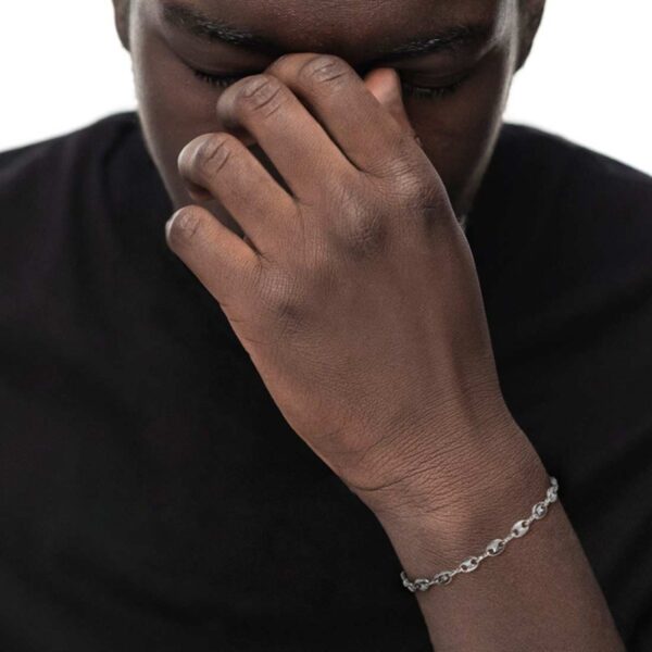 Bracciale catena marine - Acciaio