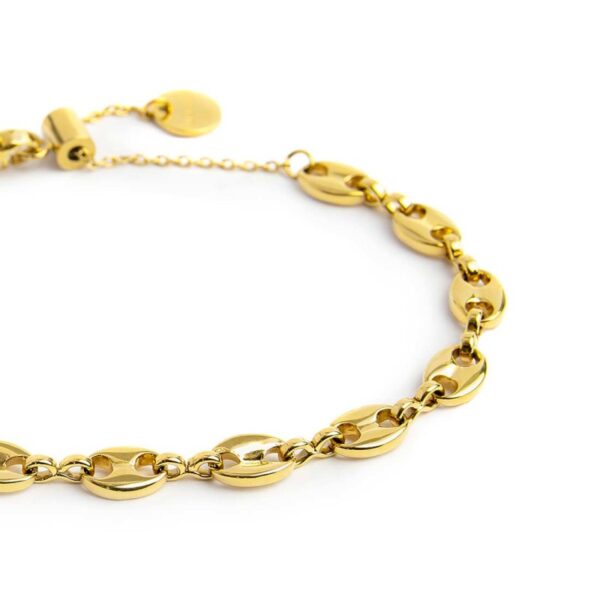 Bracciale catena marine - Oro - immagine 3