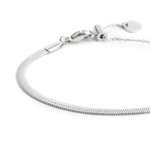 Bracciale catena snake - Acciaio - immagine 4