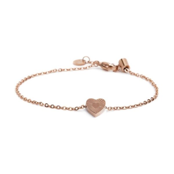 Bracciale cuore madreperla - immagine 2