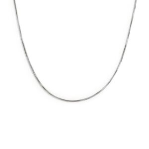 Collana catena snake quadrata - Acciaio