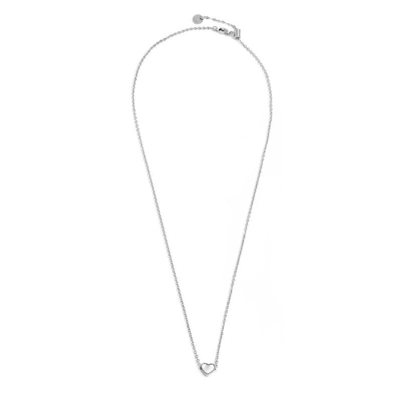 Collana cuore madreperla - immagine 2