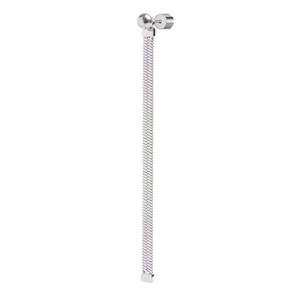 Orecchino pendente con catena snake