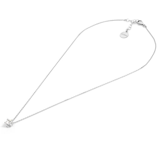 Collana Cubic Zirconia in argento bianco