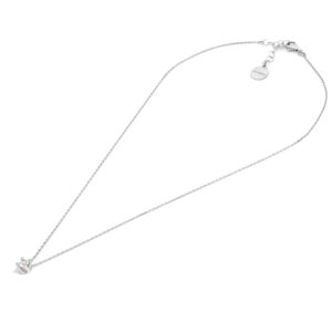 Collana Cubic Zirconia Mini in argento bianco