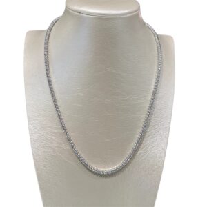 Collana tennis argento 2mm