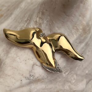 Spilla con diamante