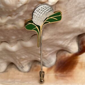 Spilla mazza golf grande