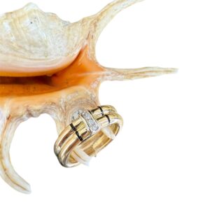 Anello in oro diamanti brillante