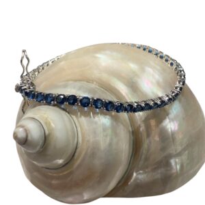 Bracciale tennis blu